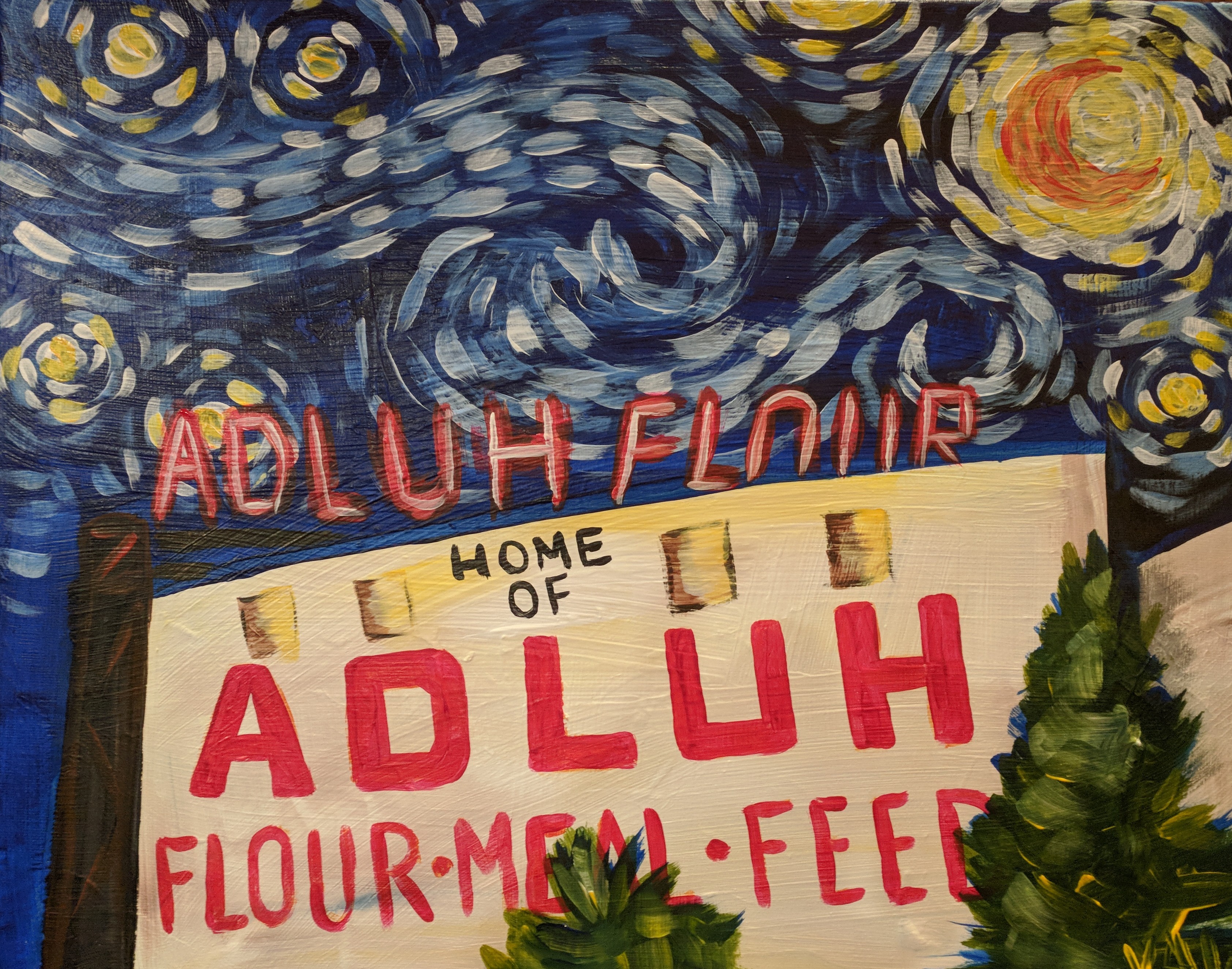 Adluh Flour Starry Night