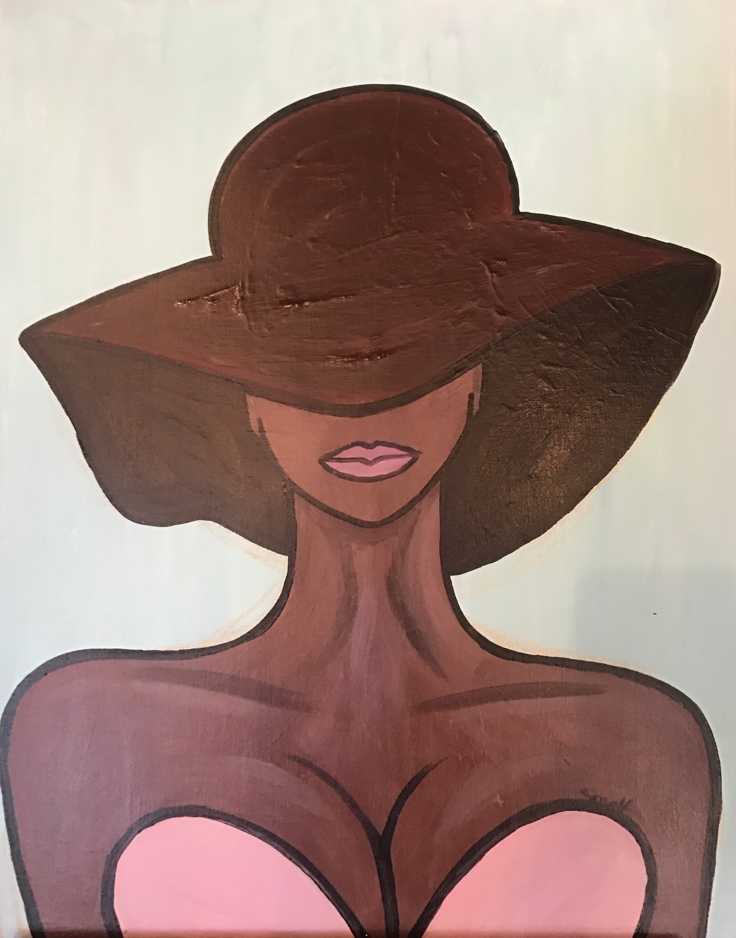 Woman in Hat