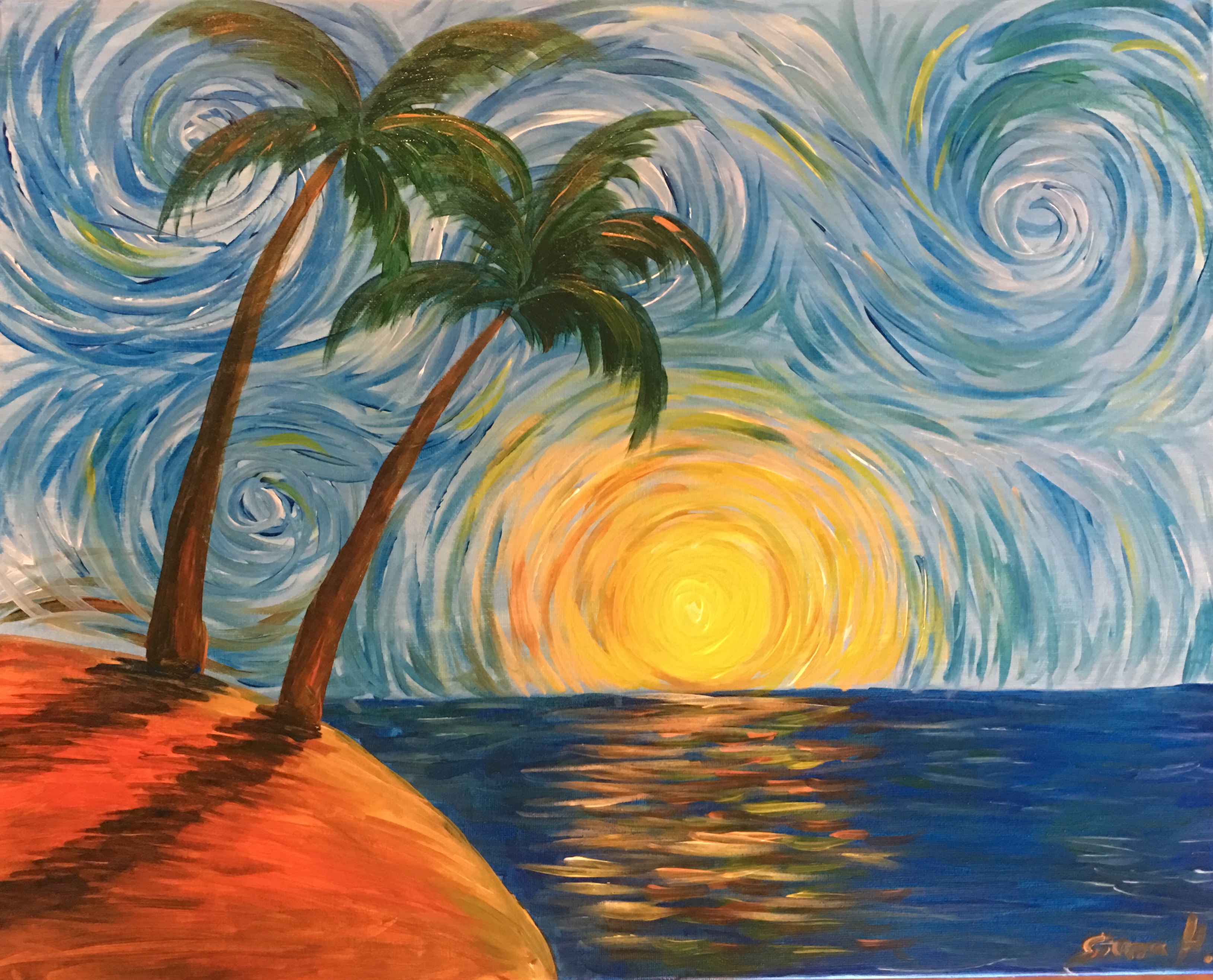 Van Gogh Beach- Discounted Class!