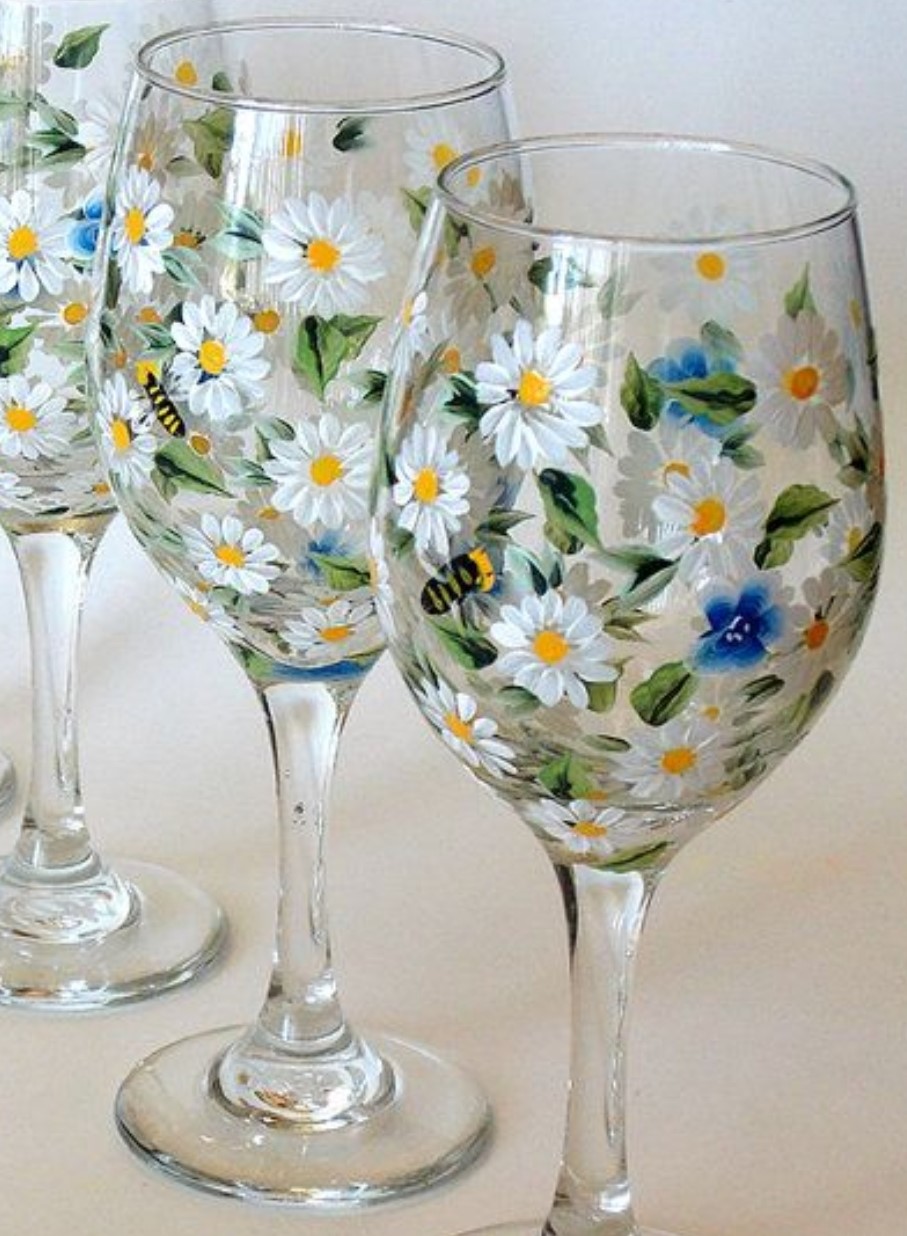 Mother's Day - Wine Glass Painting!