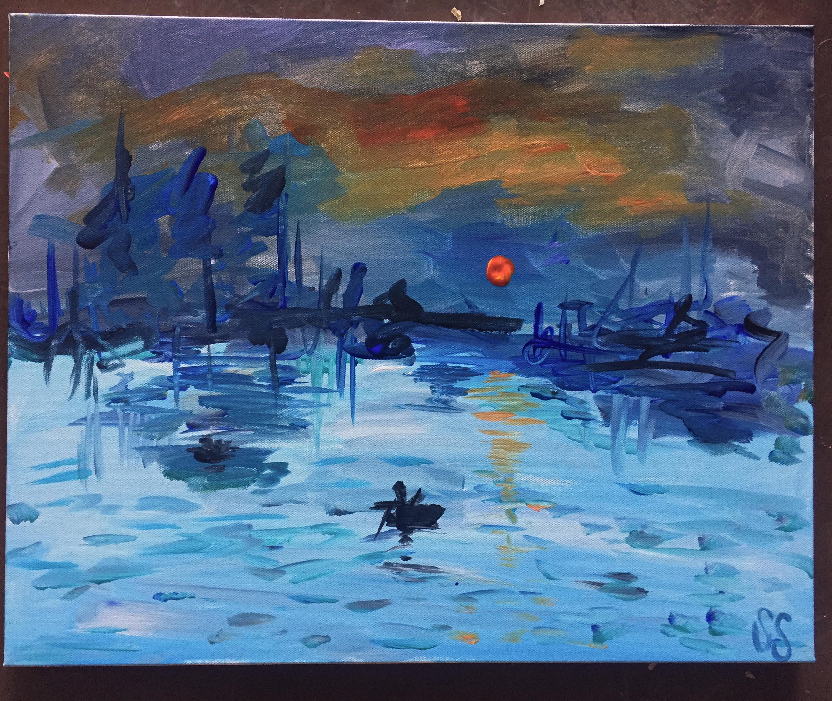 Monet's Sunset