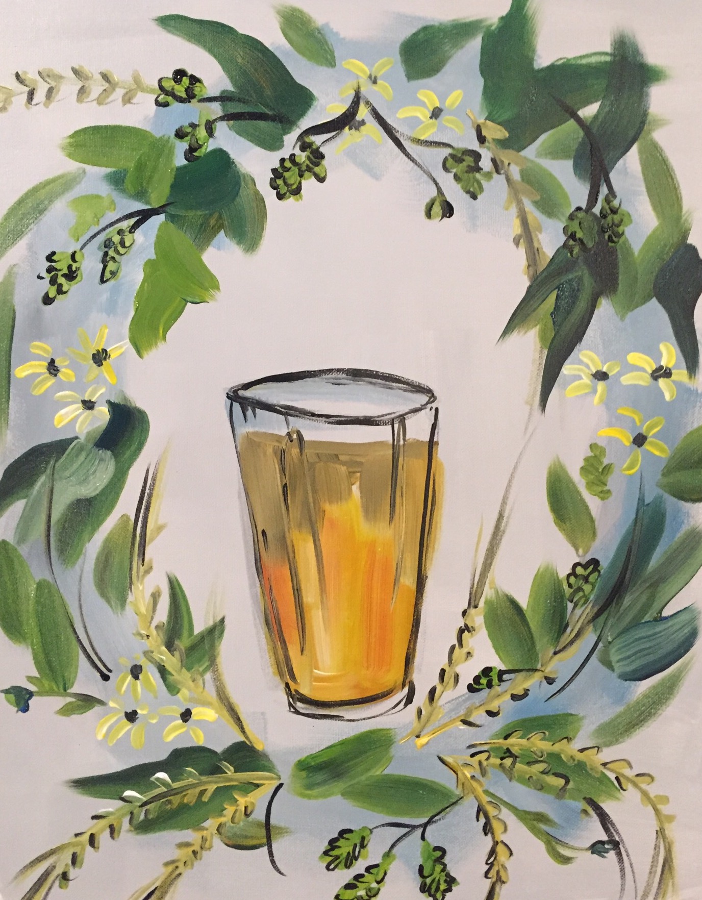 Hoppy Wreath